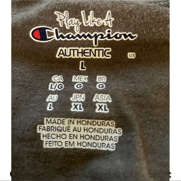 Champion Gray Long Sleeve Top - Picture 3 of 3